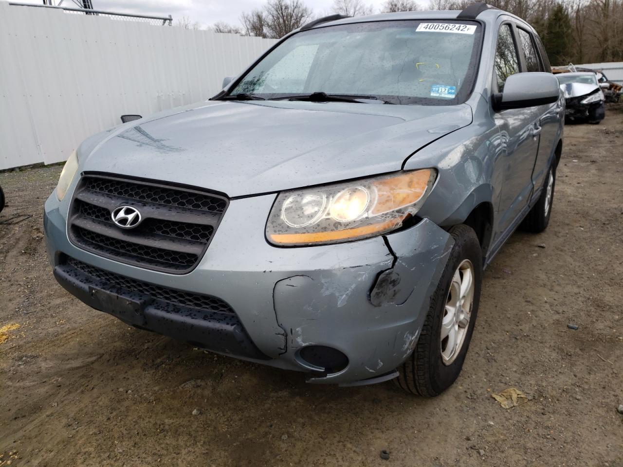 Photo 2 from auction – 2008 HYUNDAI SANTA FE G with VIN 5NMSG13DX8H129593