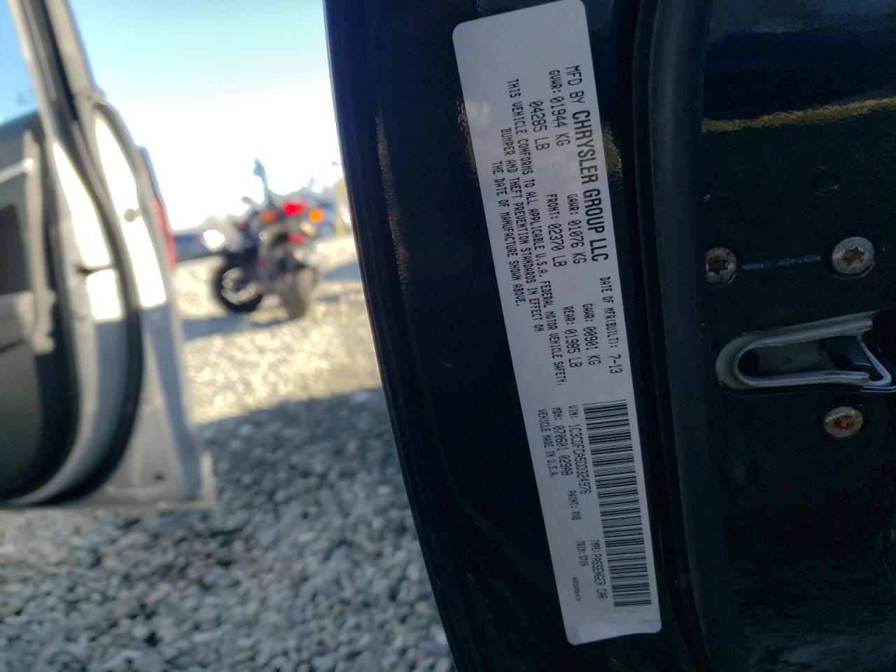 Photo 10 from auction – 2013 DODGE DART LIMIT with VIN 1C3CDFCA5DD324976
