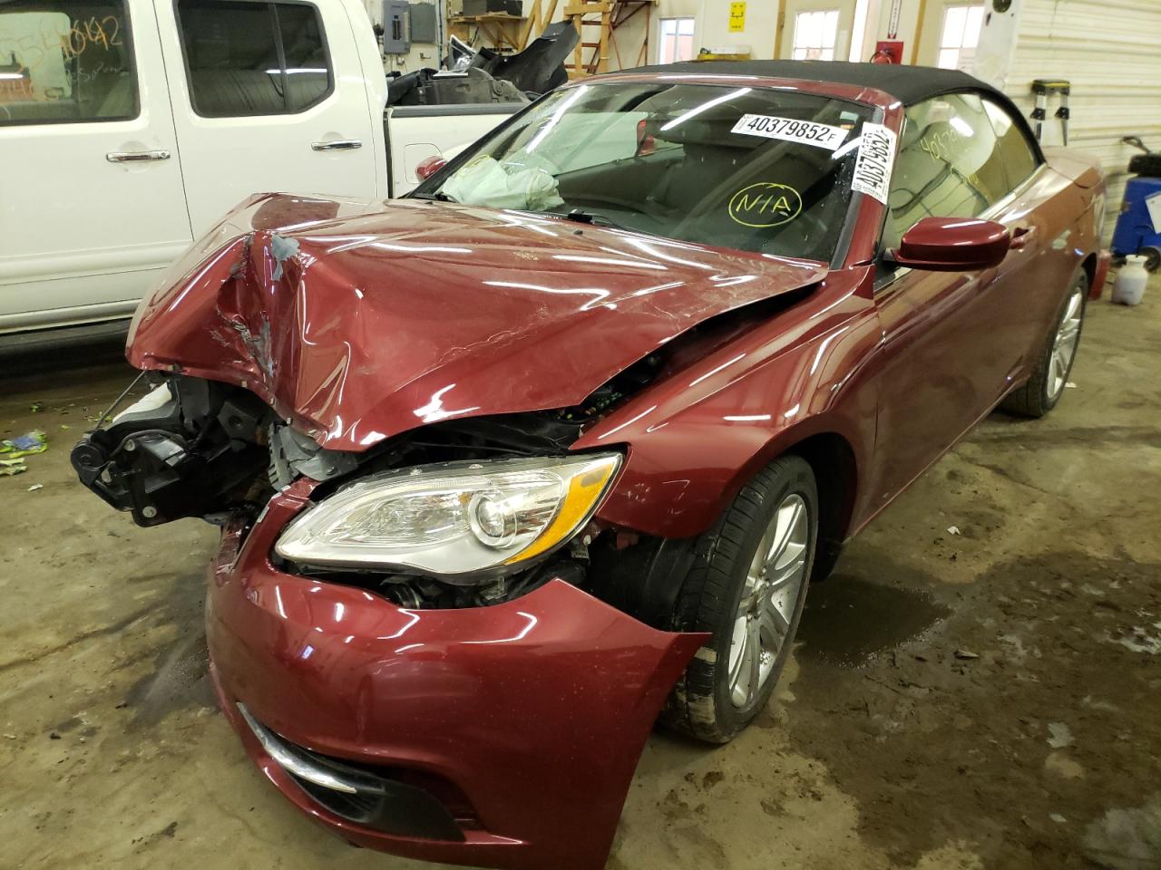Photo 2 from auction – 2013 CHRYSLER 200 TOURIN with VIN 1C3BCBEG7DN503331
