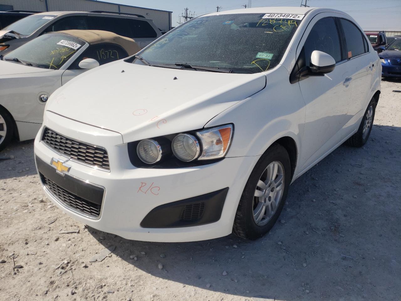 Photo 2 from auction – 2015 CHEVROLET SONIC LT with VIN 1G1JC5SB3F4128749