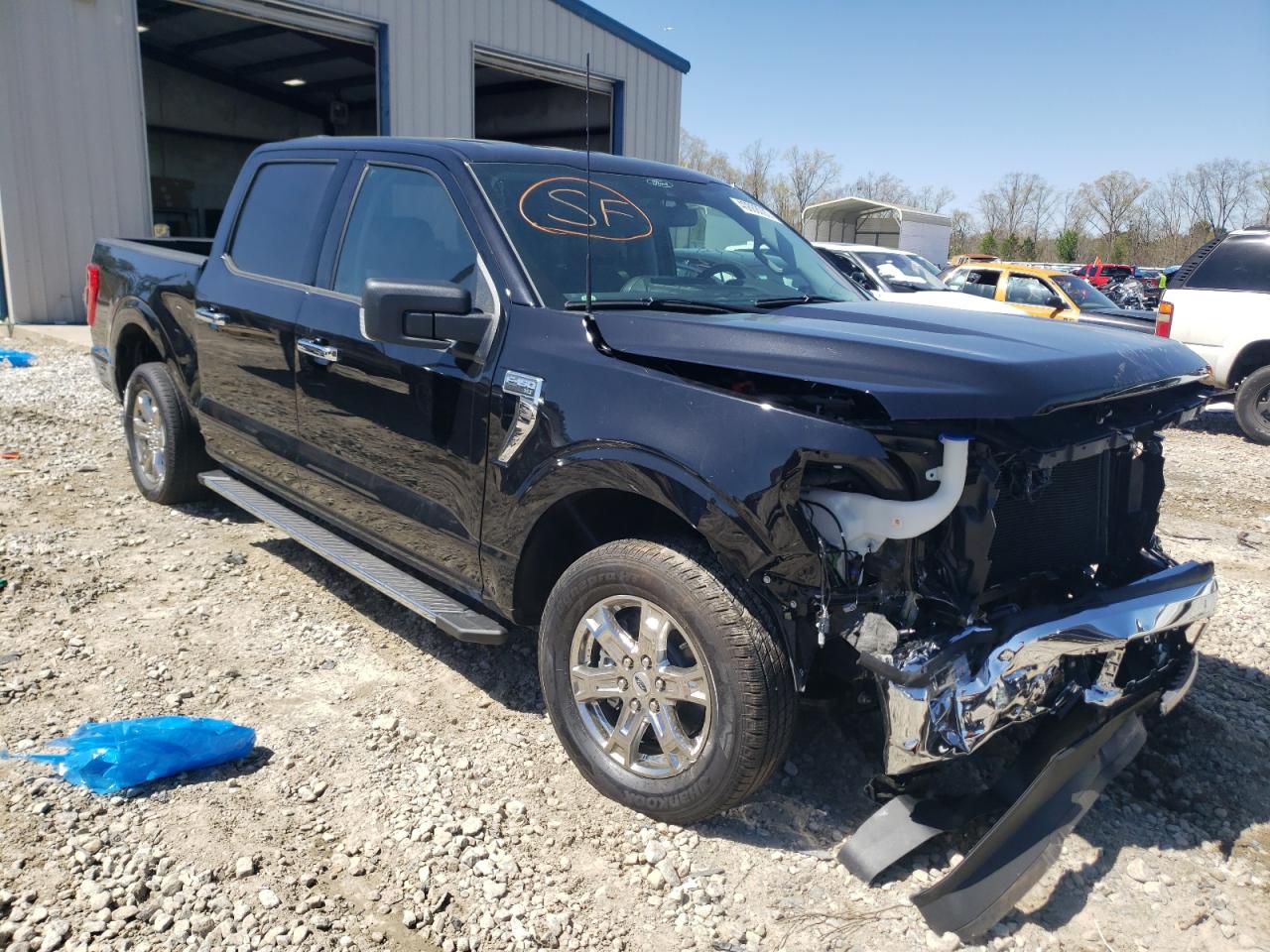FORD F150 SUPER 2021 with VIN 1FTEW1C58MFB98881 - Photo from auction