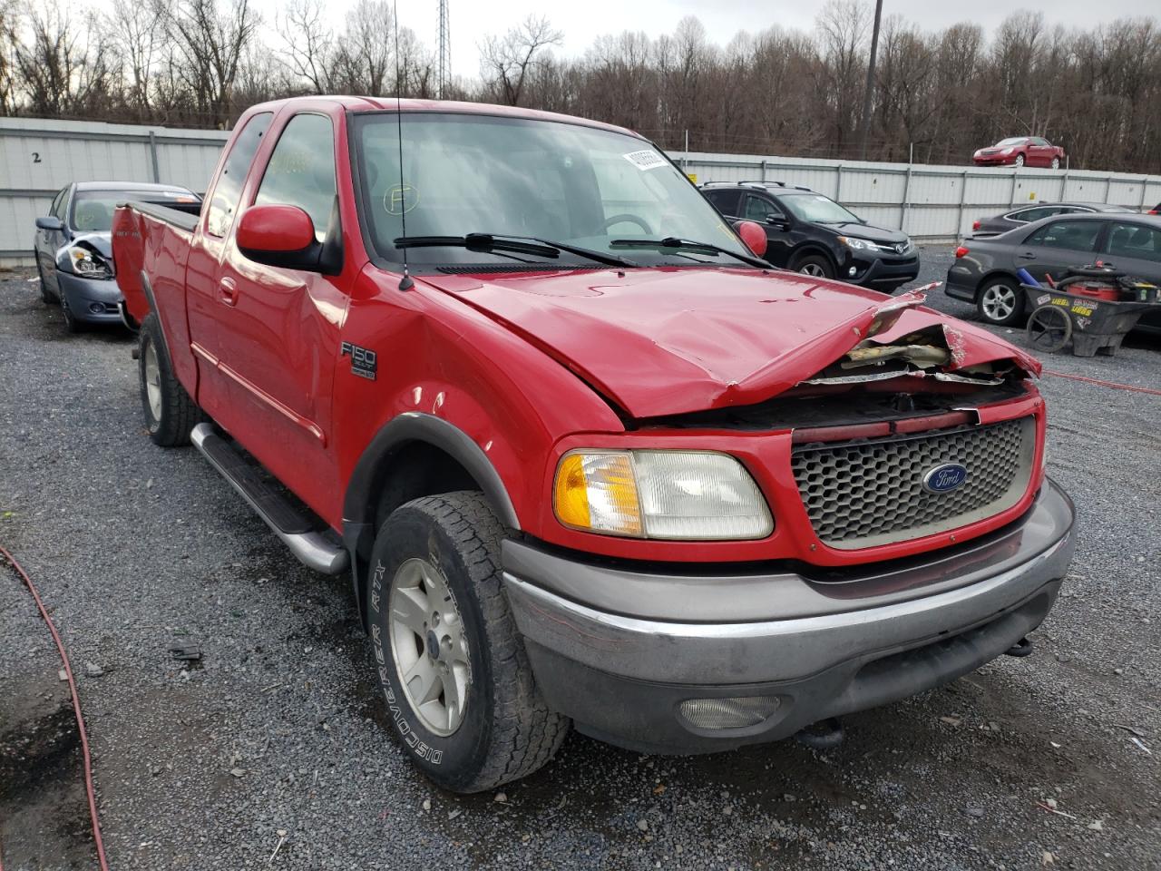 FORD F150 2003 with VIN 2FTRX18L43CA66975 - Photo from auction