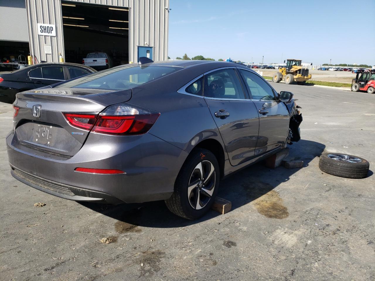 Photo 4 from auction – 2021 HONDA INSIGHT EX with VIN 19XZE4F5XME011202
