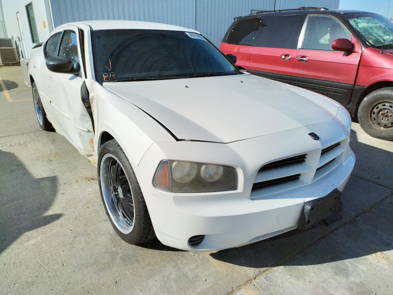 DODGE CHARGER SE 2007 with VIN 2B3KA43R07H606946 - Photo from auction