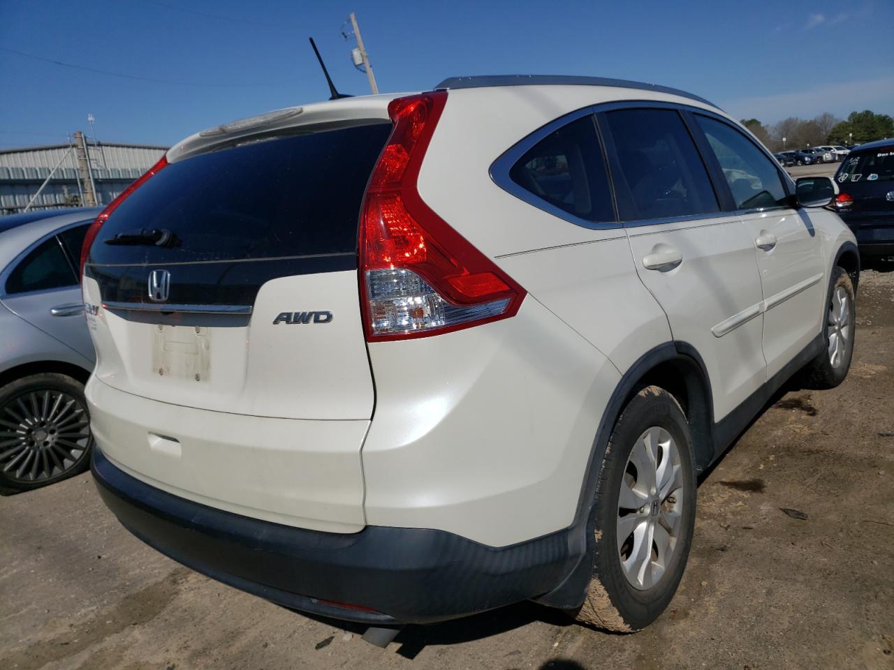 Photo 4 from auction – 2012 HONDA CR-V EXL with VIN 5J6RM4H72CL069063