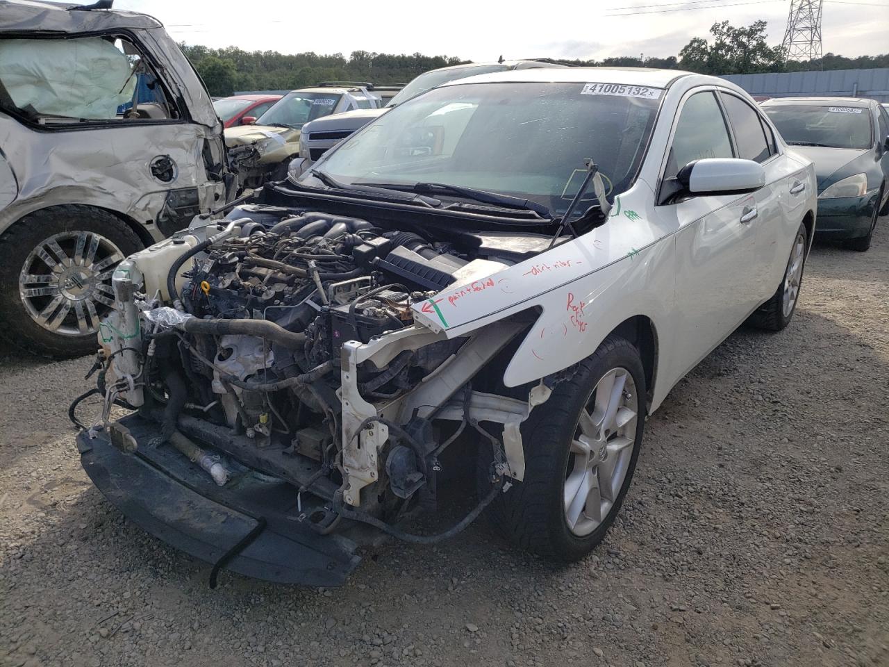 Photo 2 from auction – 2013 NISSAN MAXIMA S with VIN 1N4AA5AP0DC833575