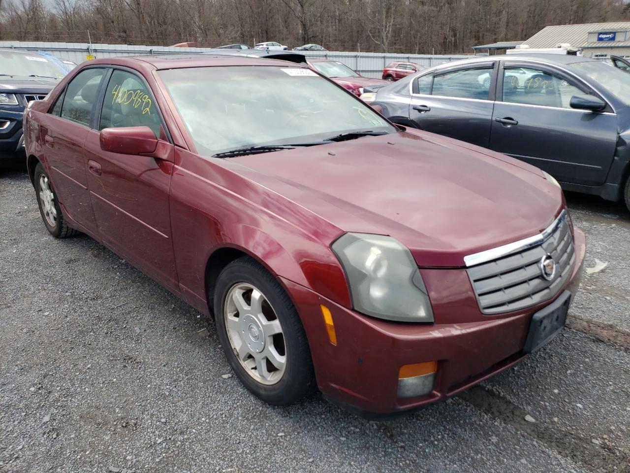 CADILLAC CTS 2003 with VIN 1G6DM57N830167122 - Photo from auction