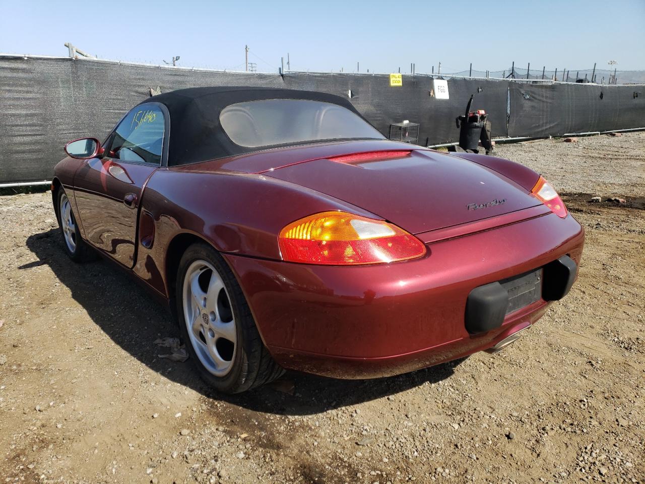 Photo 3 from auction – 2000 PORSCHE BOXSTER with VIN WP0CA2985YU622239