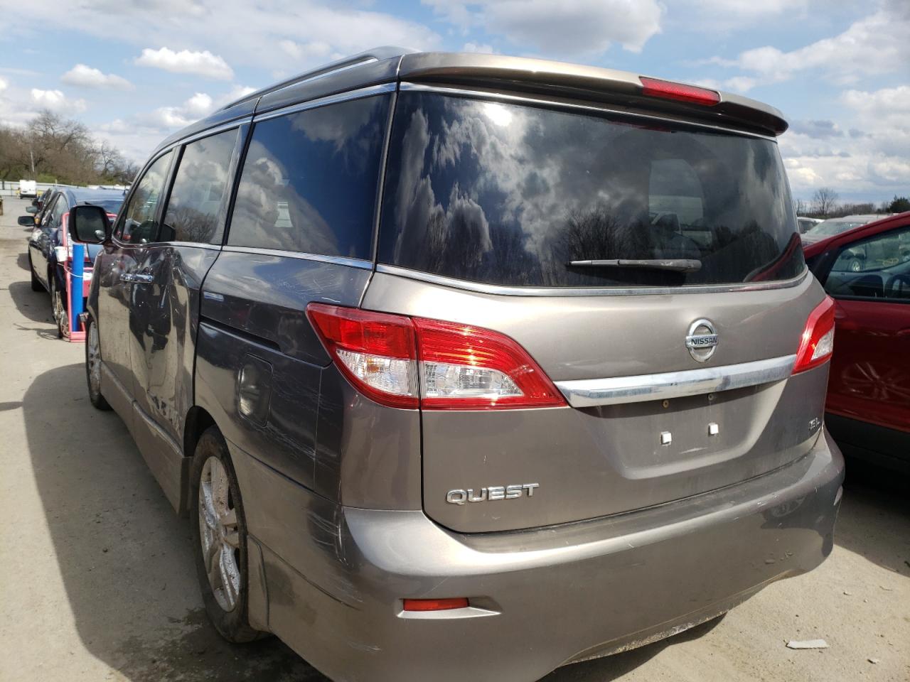Photo 3 from auction – 2015 NISSAN QUEST S with VIN JN8AE2KP1F9121236