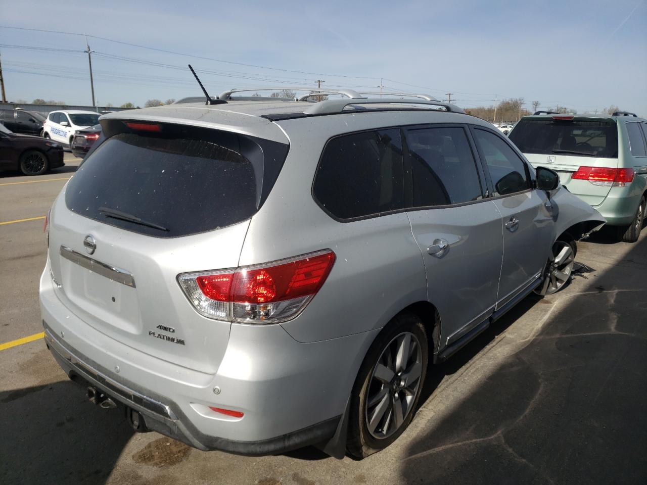 Photo 4 from auction – 2013 NISSAN PATHFINDER with VIN 5N1AR2MM3DC616312