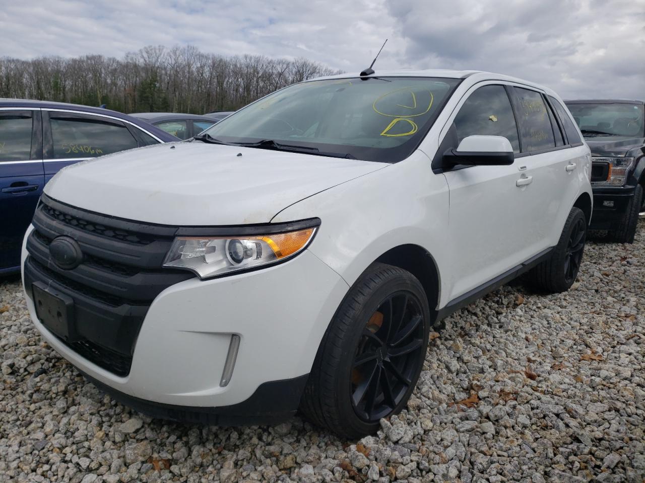 Photo 2 from auction – 2014 FORD EDGE SEL with VIN 2FMDK4JC8EBB71527