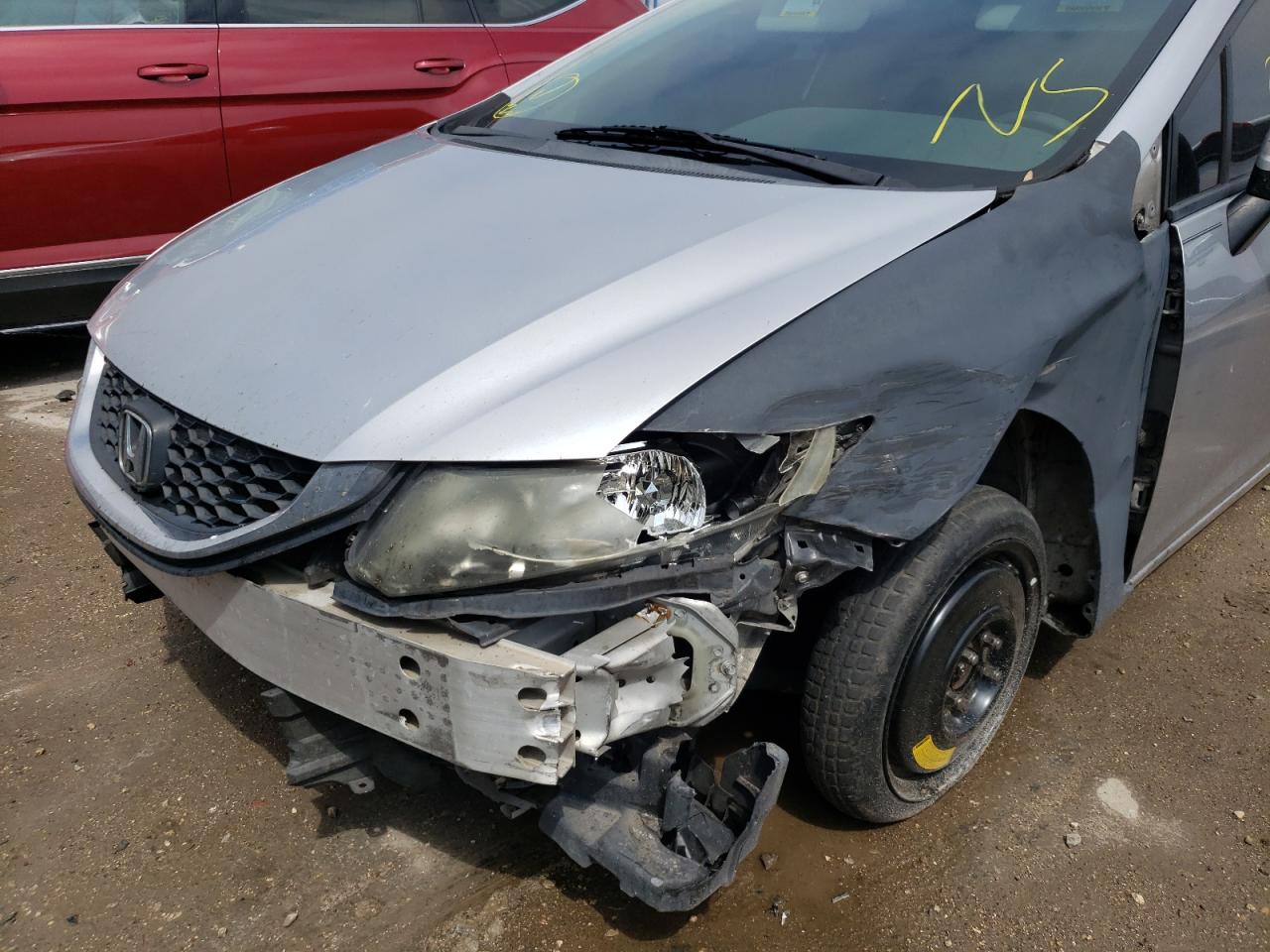 Photo 9 from auction – 2014 HONDA CIVIC with VIN 19XFB2F52EE026729