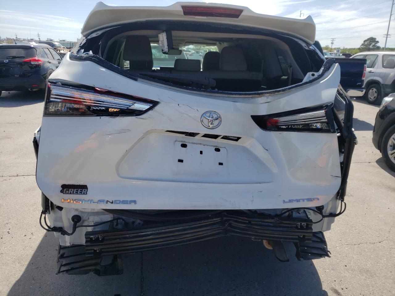 Photo 9 from auction – 2021 TOYOTA HIGHLANDER with VIN 5TDYZRAH0MS516928