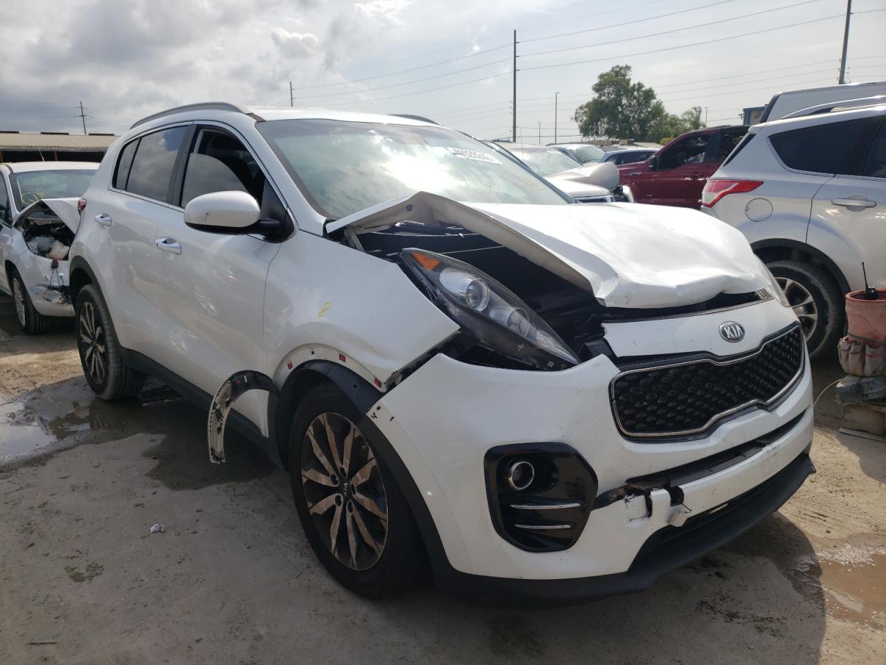 KIA SPORTAGE E 2017 with VIN KNDPN3AC3H7105712 - Photo from auction