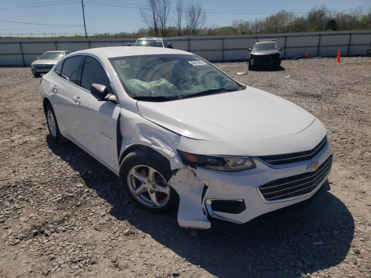Photo 1 from auction – 2018 CHEVROLET MALIBU LS with VIN 1G1ZB5ST5JF240089