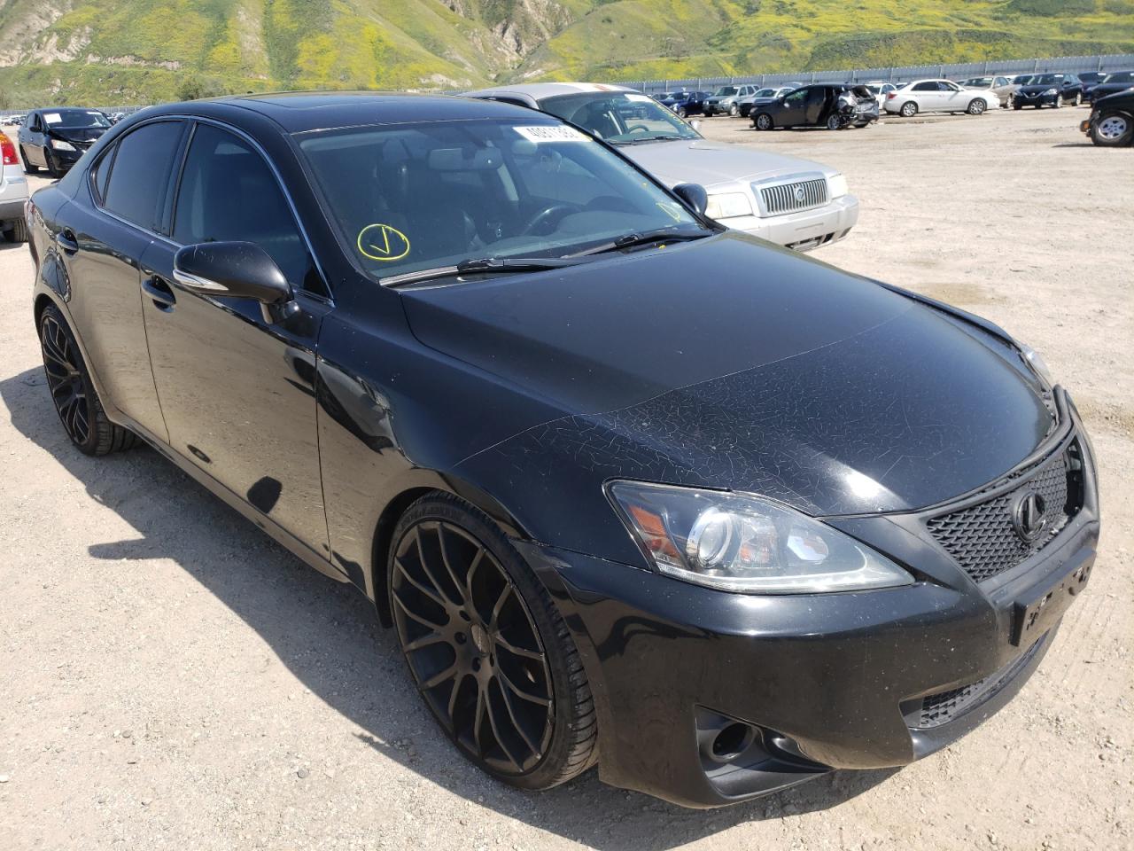 LEXUS IS 250 2011 with VIN JTHBF5C28B5147043 - Photo from auction
