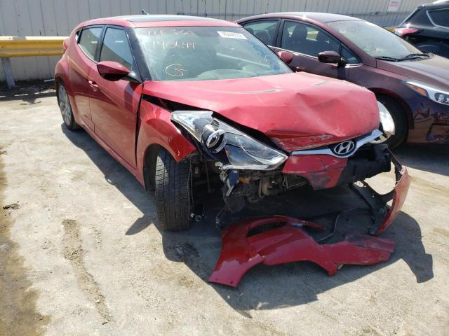 HYUNDAI VELOSTER T 2013 with VIN KMHTC6AD2DU140649 - Photo from auction