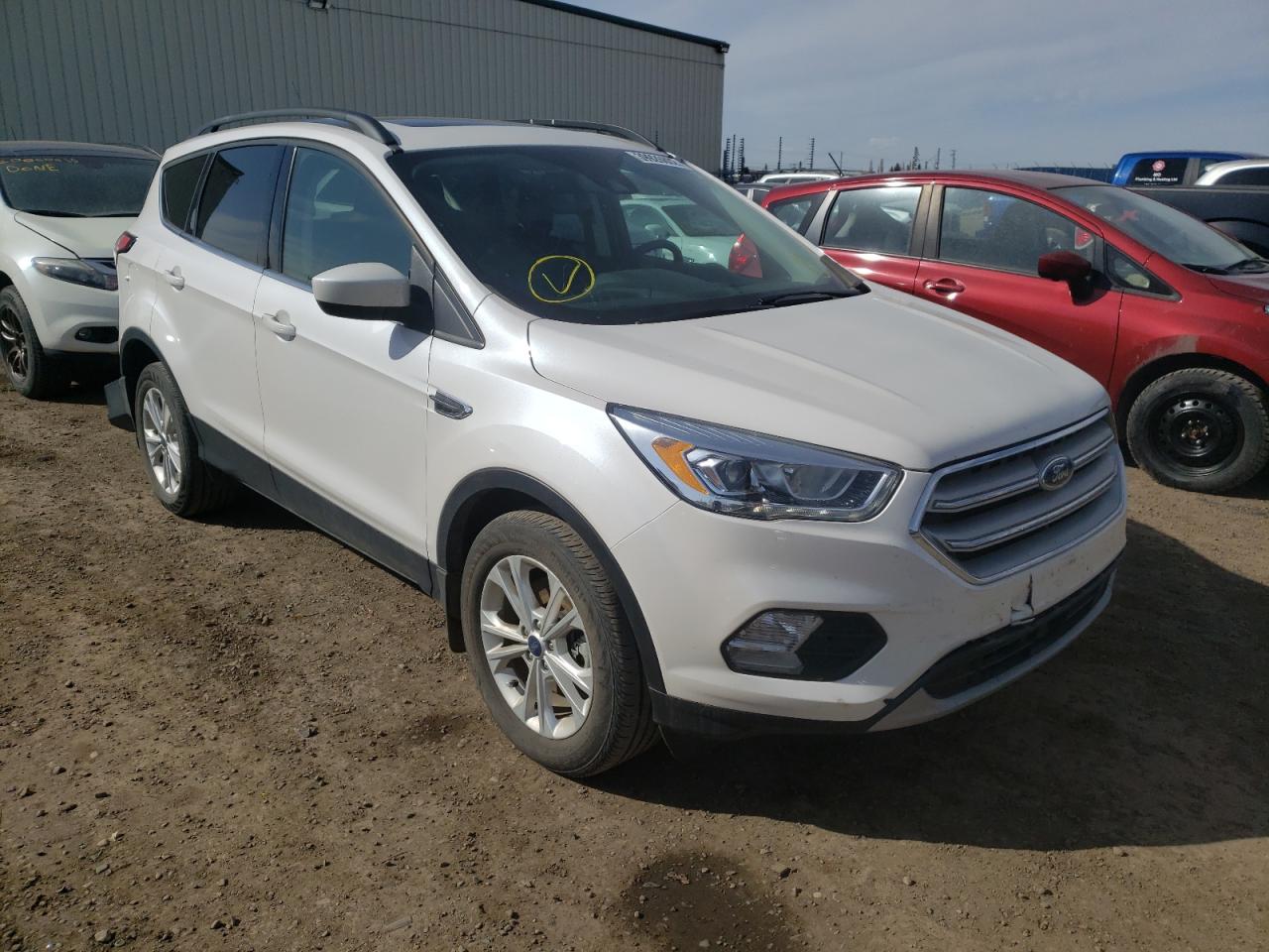 Photo 1 from auction – 2018 FORD ESCAPE SEL with VIN 1FMCU9HDXJUB57358
