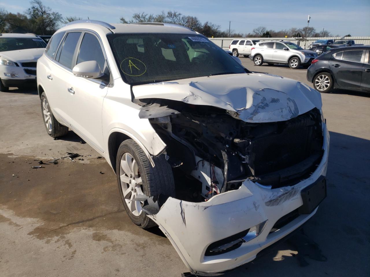 BUICK ENCLAVE 2014 with VIN 5GAKRCKD0EJ229622 - Photo from auction