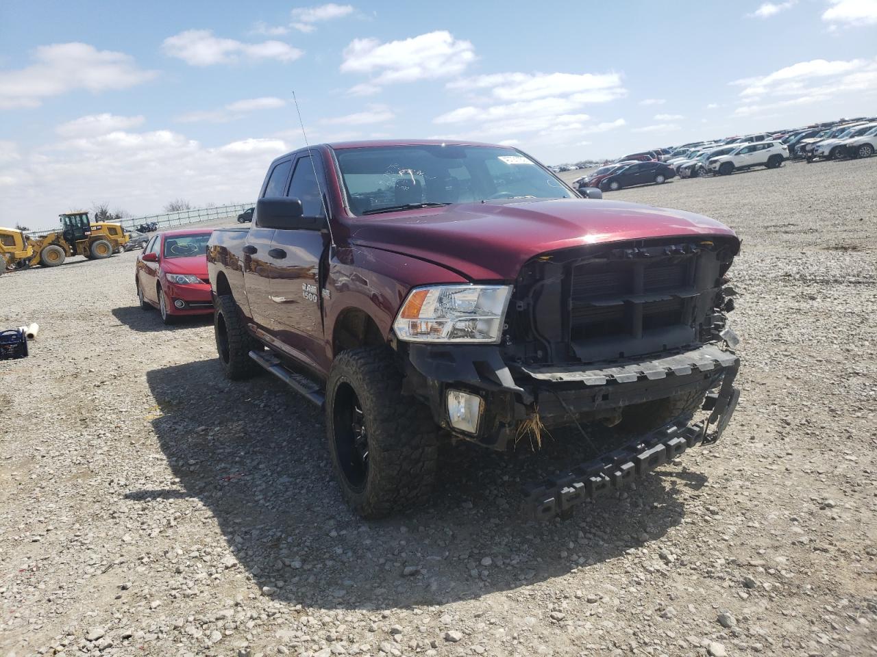 RAM 1500 ST 2018 with VIN 1C6RR7FT0JS309679 - Photo from auction