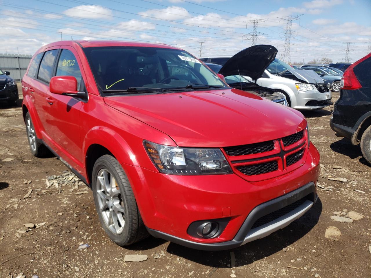 DODGE JOURNEY R/ 2015 with VIN 3C4PDDEG2FT749541 - Photo from auction