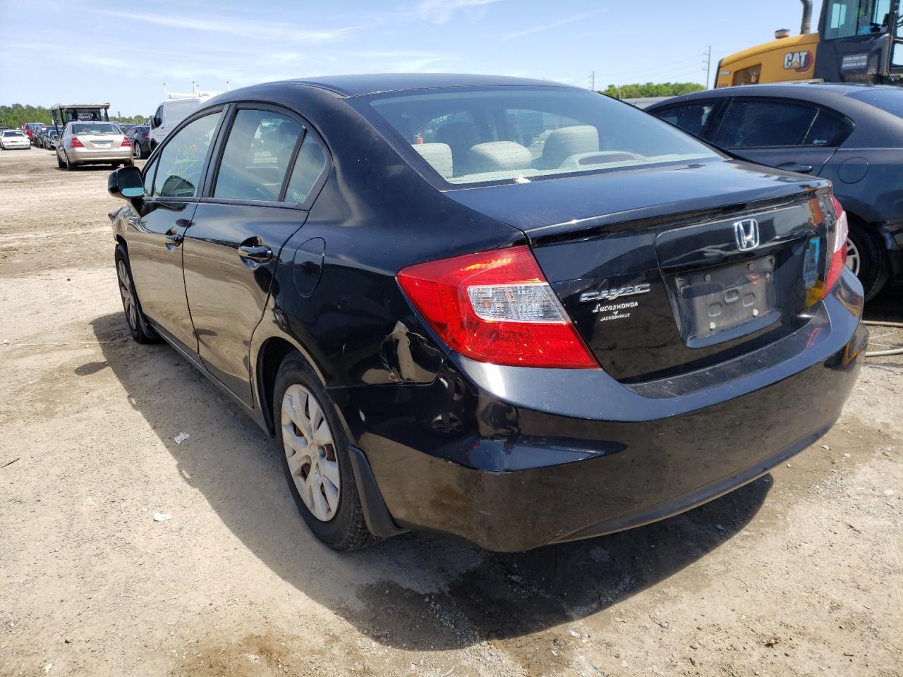 صورة رقم 3 من المزاد - 2012 HONDA CIVIC LX مع VIN 19XFB2F52CE101569