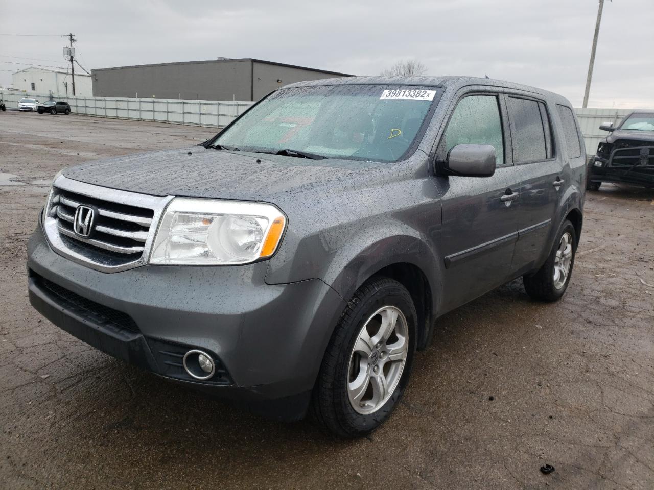 Photo 2 from auction – 2012 HONDA PILOT EXL with VIN 5FNYF4H65CB084551