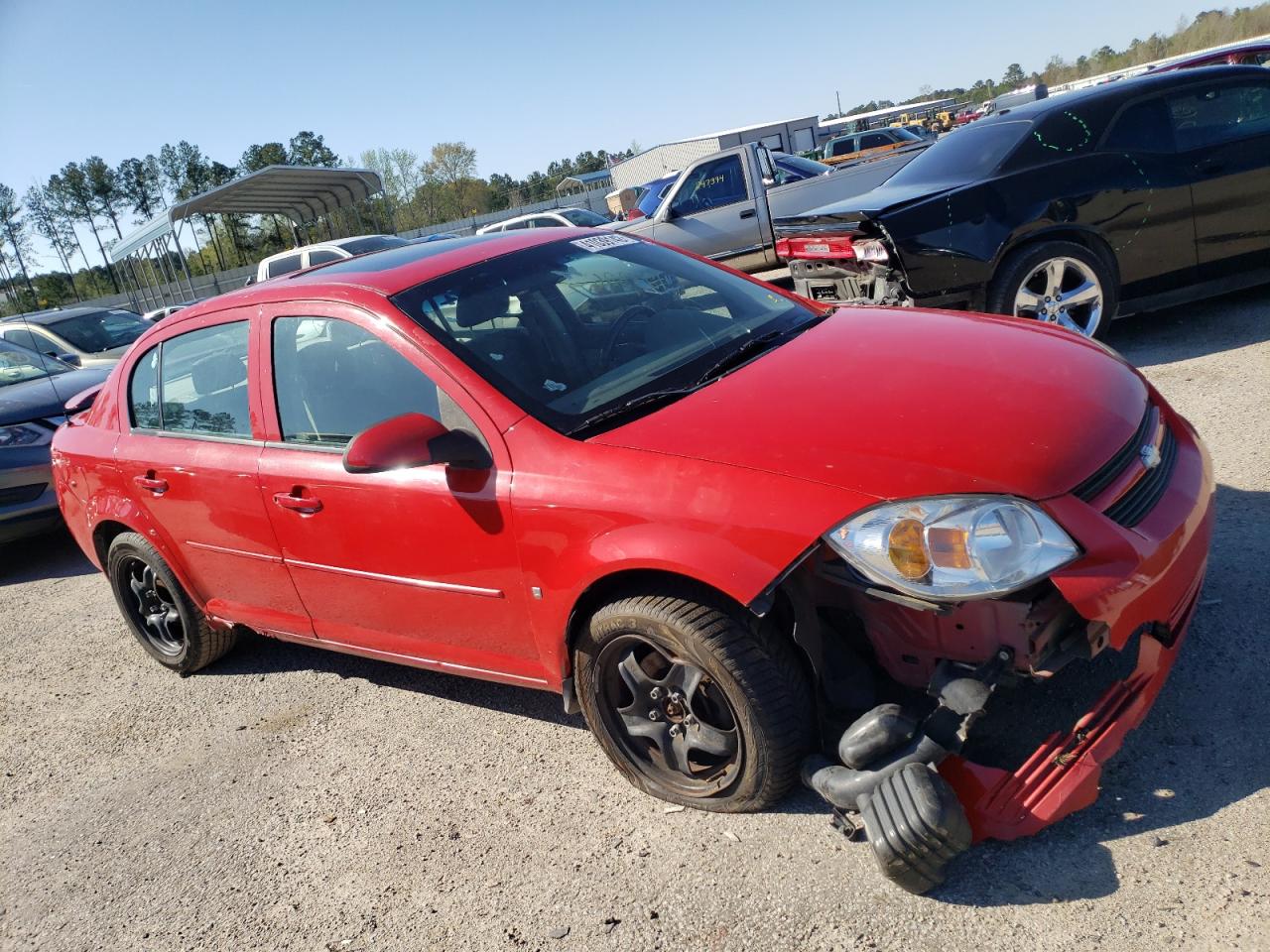 CHEVROLET COBALT LT 2007 with VIN 1G1AL55FX77259899 - Photo from auction