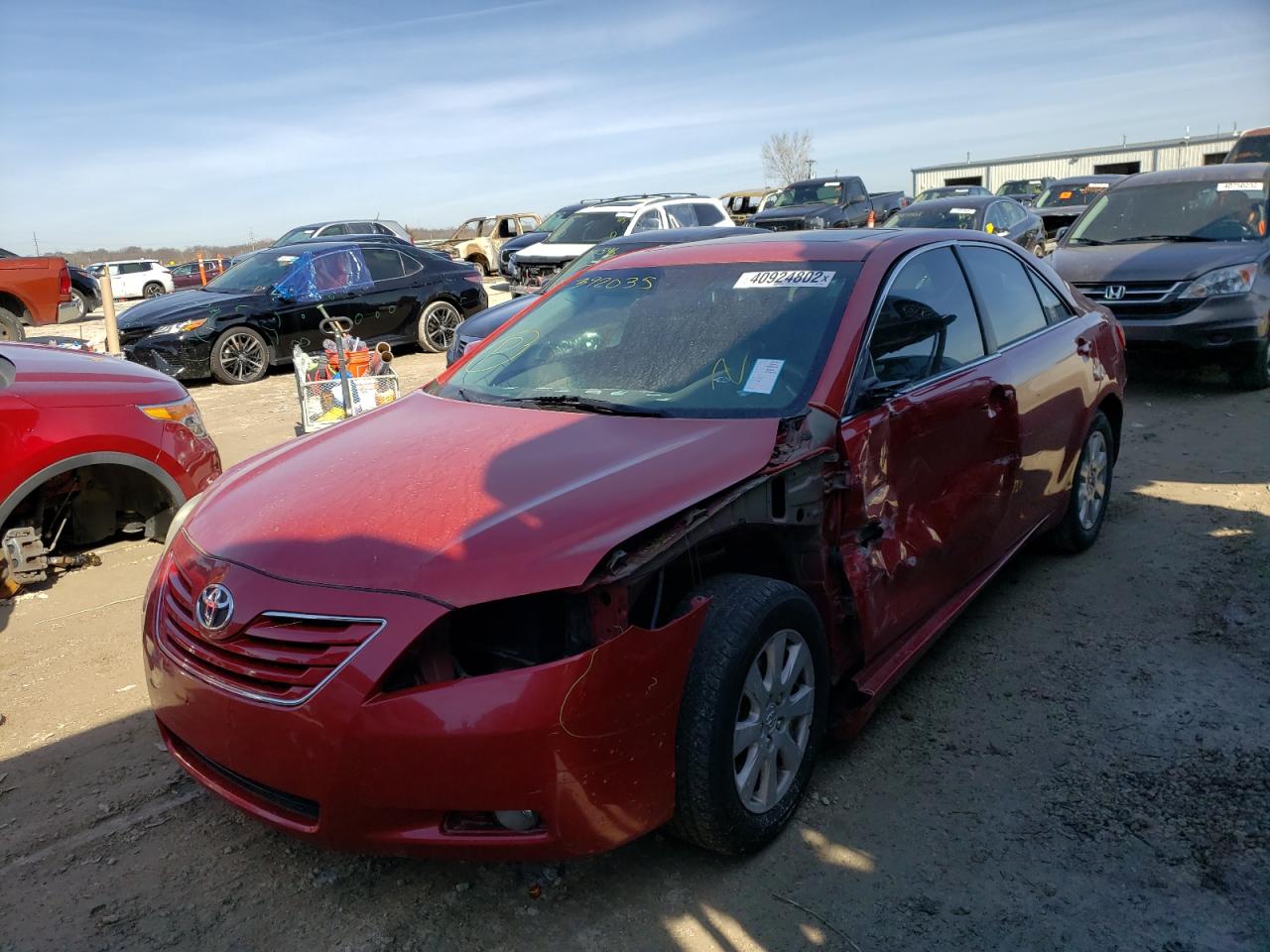 Photo 2 from auction – 2009 TOYOTA CAMRY BASE with VIN 4T1BE46K99U392035
