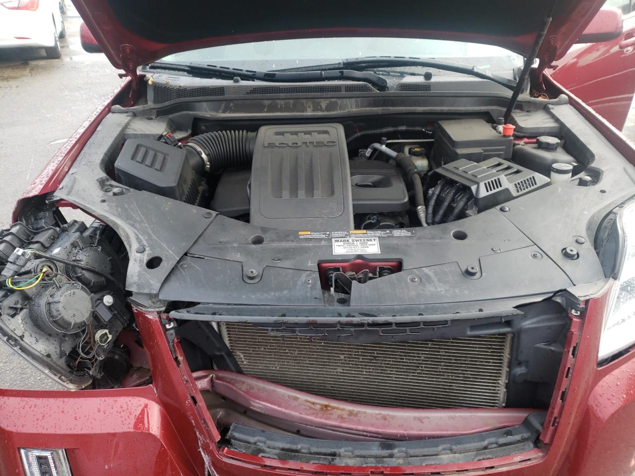 Photo 7 from auction – 2012 GMC TERRAIN SL with VIN 2GKALSEK7C6393965