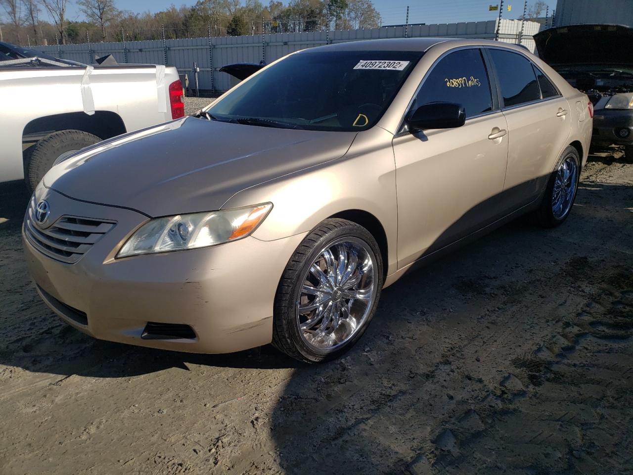 Photo 2 from auction – 2008 TOYOTA CAMRY CE with VIN 4T1BE46K48U198771
