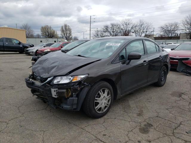 Photo 2 from auction – 2014 HONDA CIVIC LX with VIN 2HGFB2F58EH533057