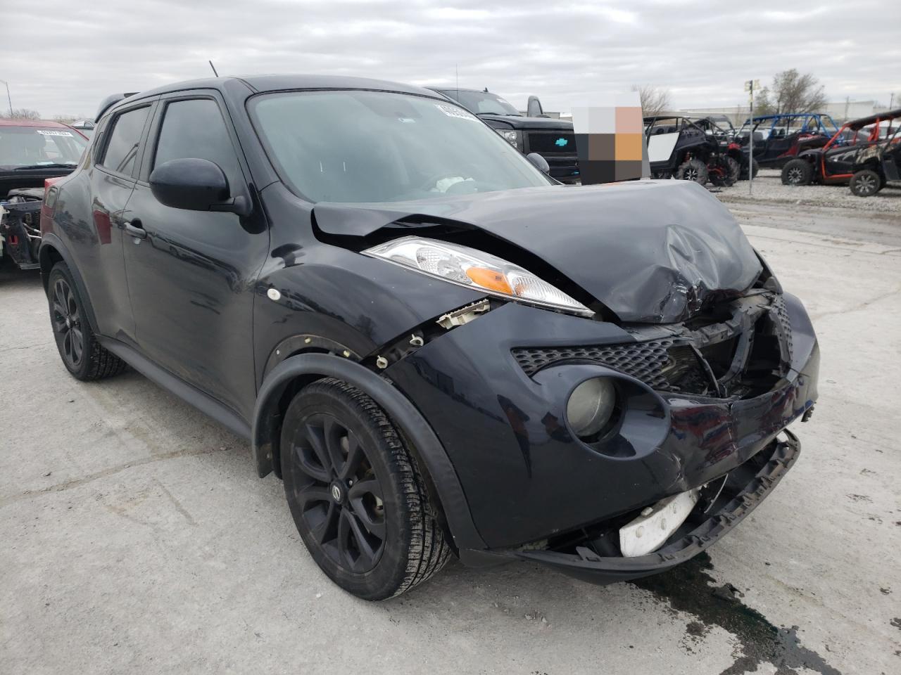 NISSAN JUKE S 2013 with VIN JN8AF5MRXDT209389 - Photo from auction