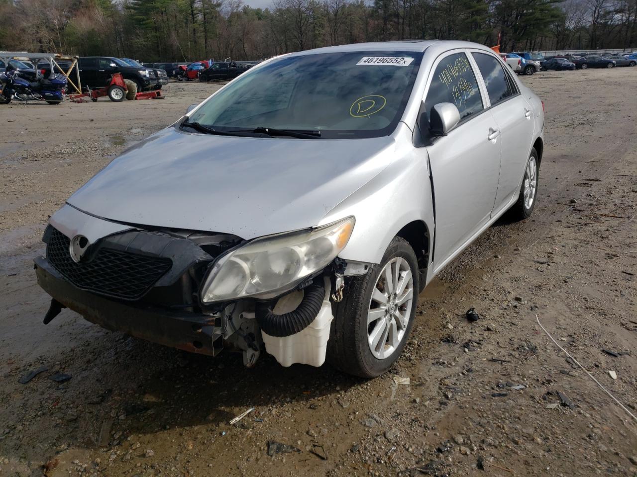 Photo 2 from auction – 2009 TOYOTA COROLLA with VIN 1NXBU40E09Z106353