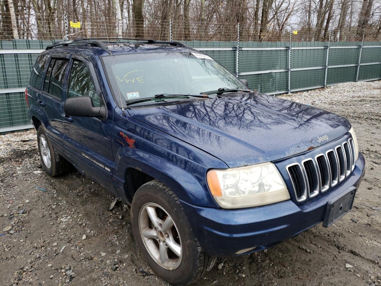 JEEP GRAND CHER 2001 with VIN 1J4GW58N21C720596 - Photo from auction