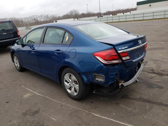 Photo 3 from auction – 2015 HONDA CIVIC LX with VIN 19XFB2F5XFE247688
