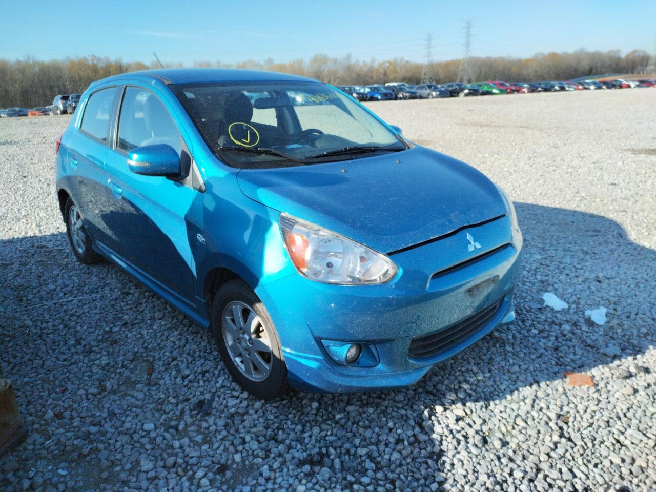 Photo 1 from auction – 2015 MITSUBISHI MIRAGE ES with VIN ML32A4HJ2FH034934