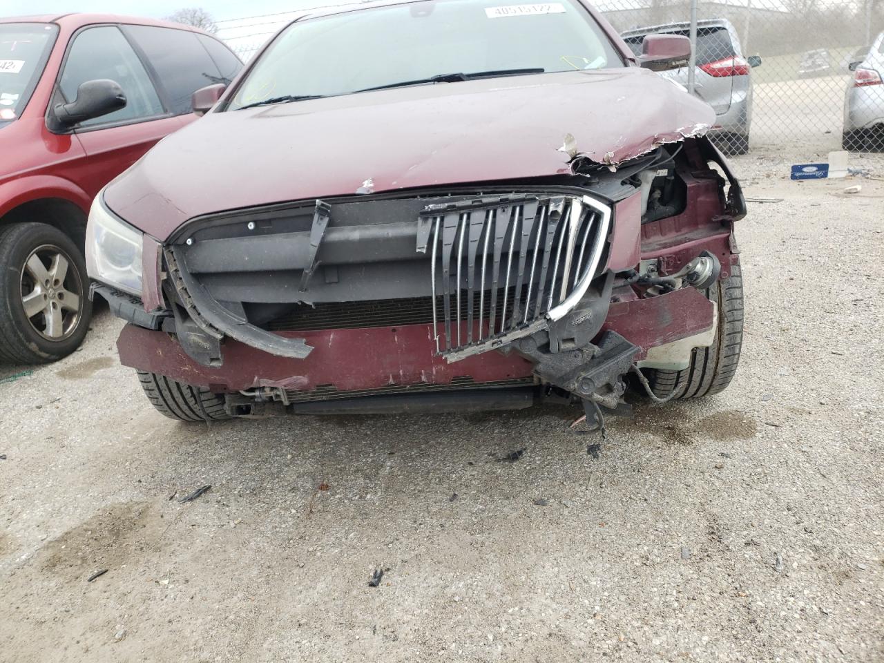 Photo 9 from auction – 2014 BUICK LACROSSE with VIN 1G4GB5G3XEF266616