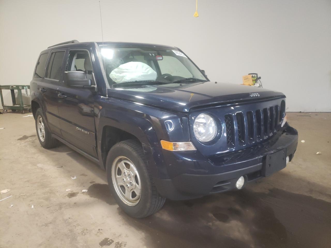 Photo 1 from auction – 2014 JEEP PATRIOT SP with VIN 1C4NJPBA2ED618843