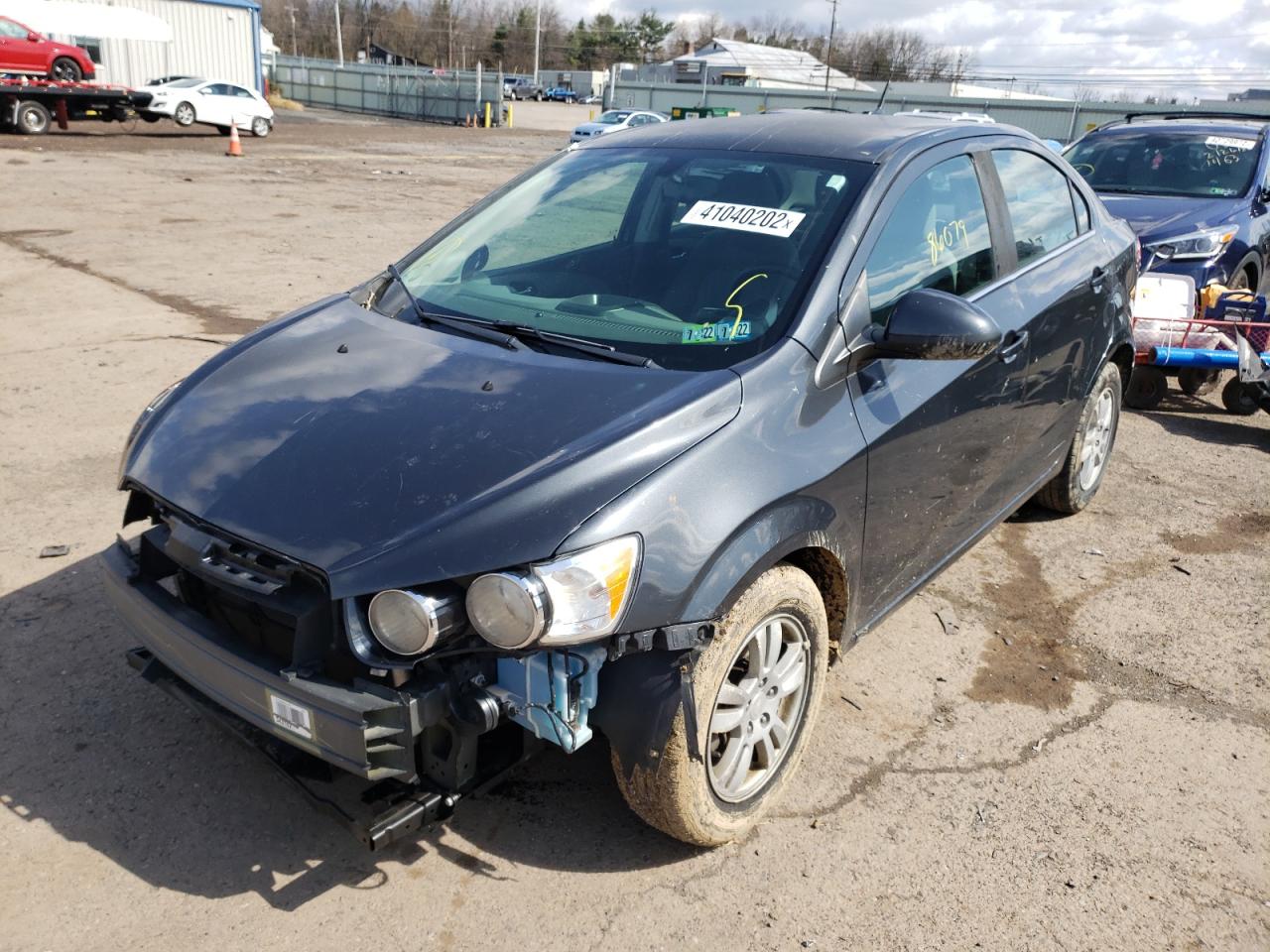 Photo 2 from auction – 2014 CHEVROLET SONIC LT with VIN 1G1JC5SG4E4149779