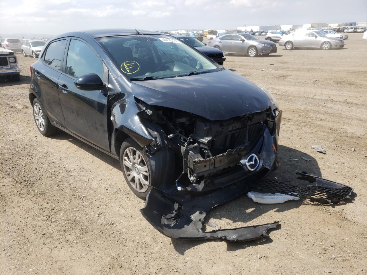 MAZDA MAZDA2 2011 with VIN JM1DE1HZ0B0108195 - Photo from auction