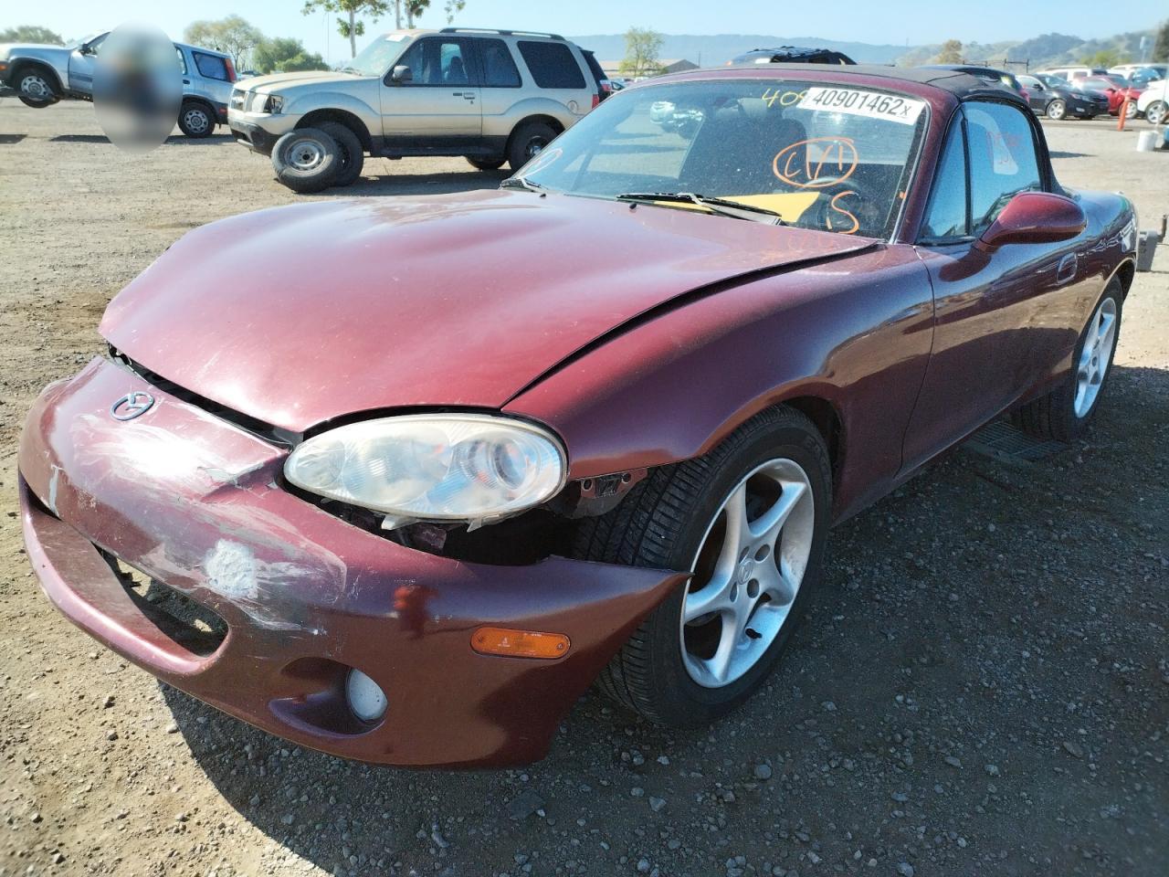Photo 2 from auction – 2003 MAZDA MX-5 MIATA with VIN JM1NB353430302397