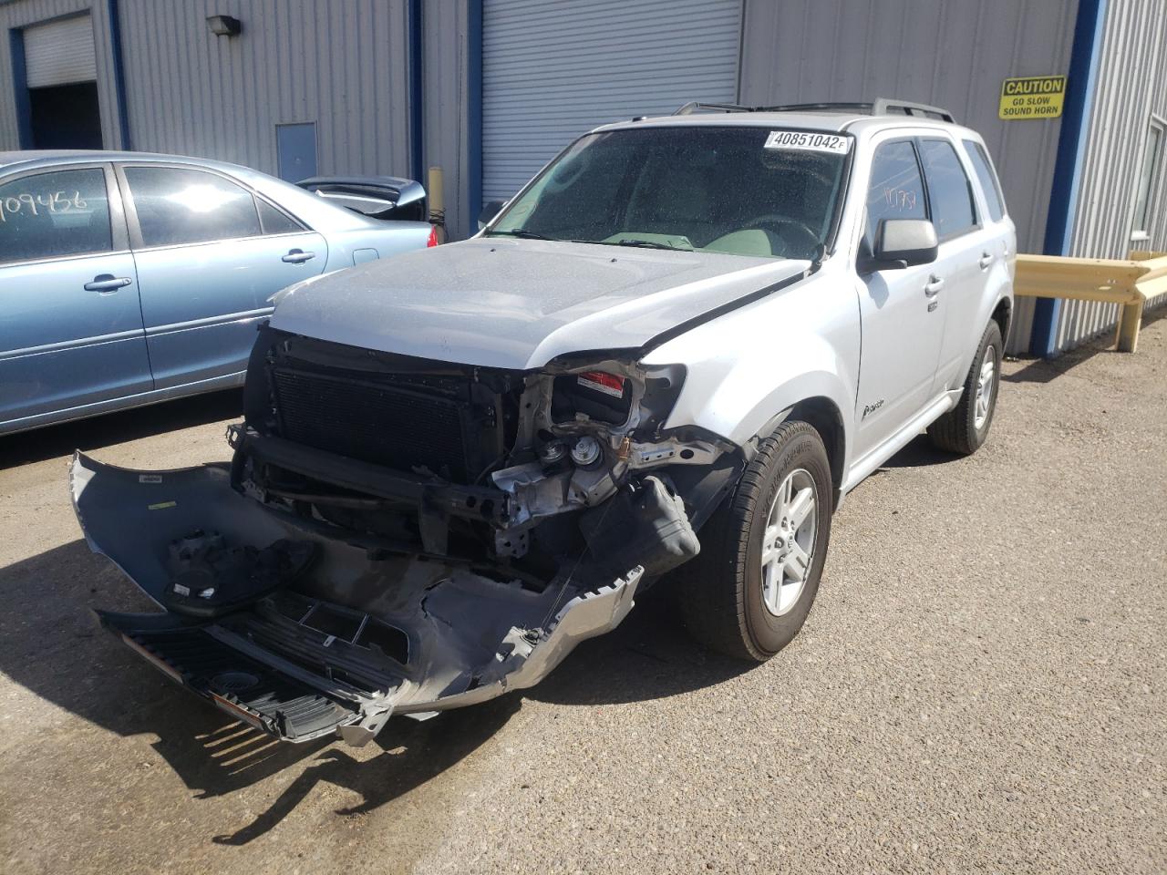 Photo 9 from auction – 2010 MERCURY MARINER HY with VIN 4M2CN2K37AKJ02199