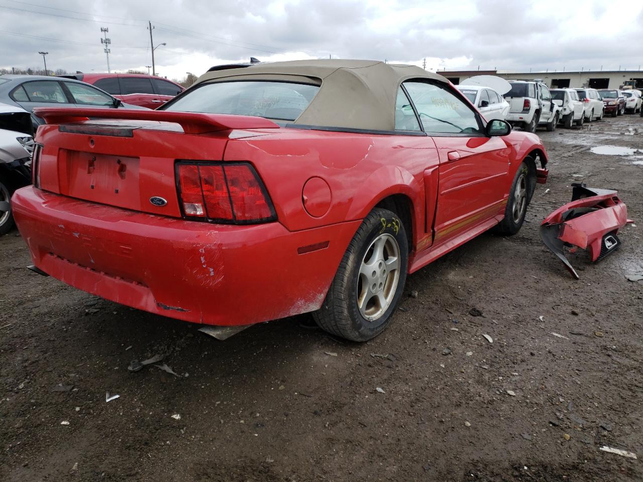 Photo 4 from auction – 2003 FORD MUSTANG with VIN 1FAFP44453F329147