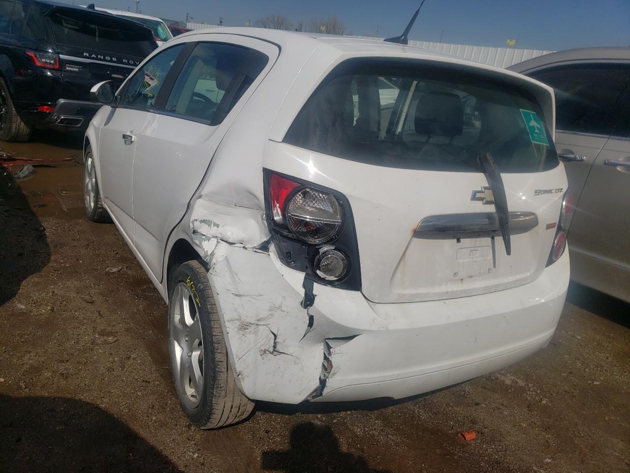 Photo 3 from auction – 2014 CHEVROLET SONIC LTZ with VIN 1G1JE6SB6E4202745