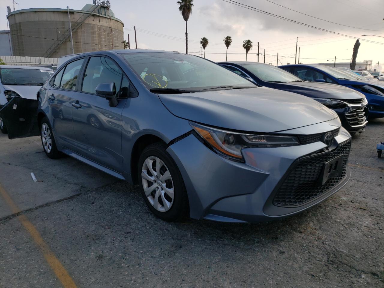 TOYOTA COROLLA LE 2020 with VIN 5YFEPRAEXLP066324 - Photo from auction