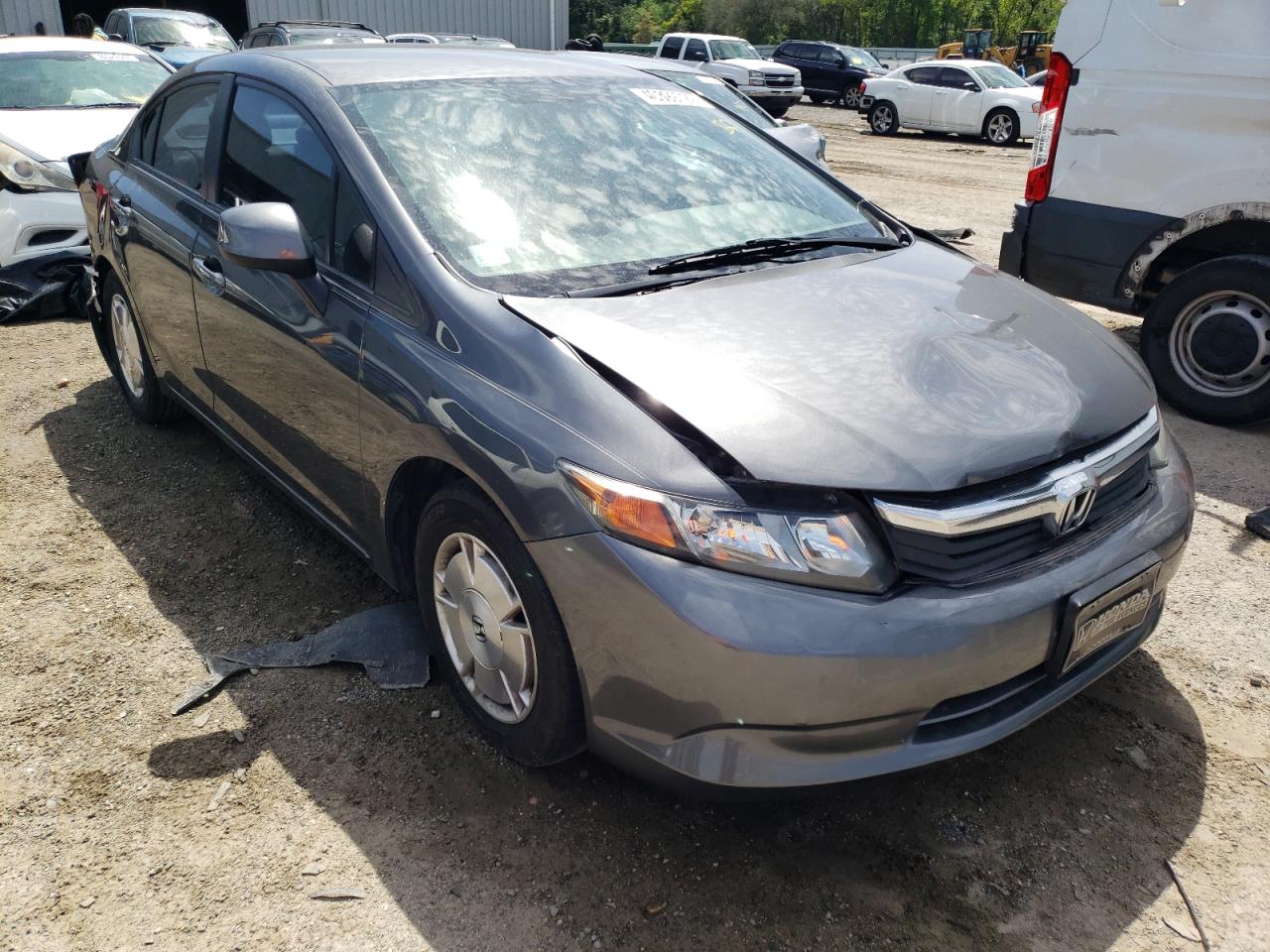 HONDA CIVIC HF 2012 with VIN 2HGFB2F64CH329135 - Photo from auction