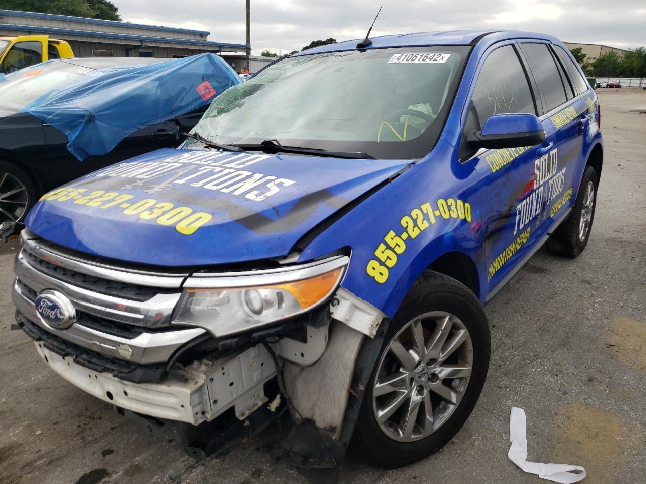Photo 2 from auction – 2014 FORD EDGE LIMIT with VIN 2FMDK3KC0EBA19475