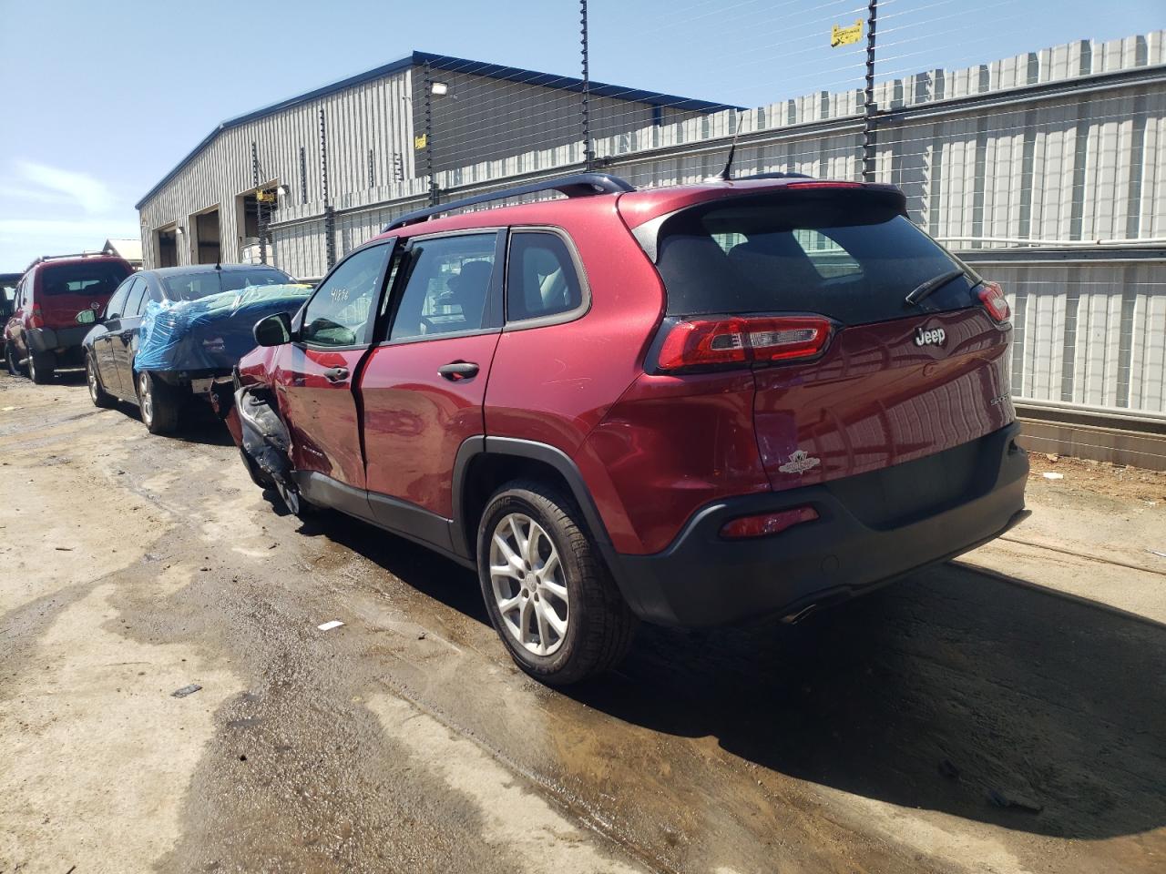 Photo 3 from auction – 2016 JEEP CHEROKEE S with VIN 1C4PJLABXGW135989