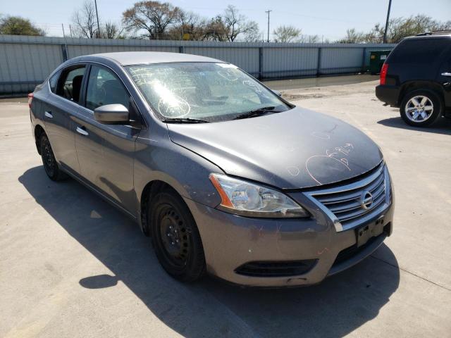 NISSAN SENTRA S 2015 with VIN 3N1AB7AP6FL670945 - Photo from auction